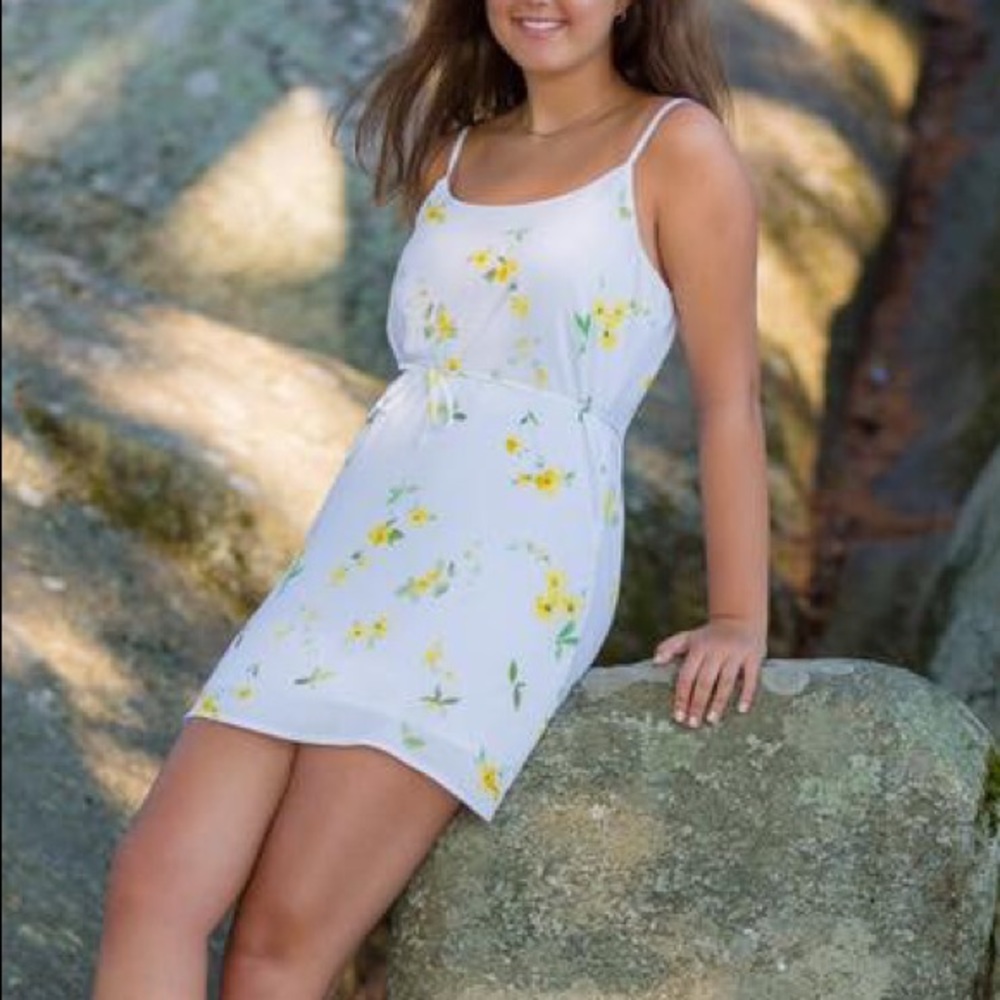 Yellow Flower Dress